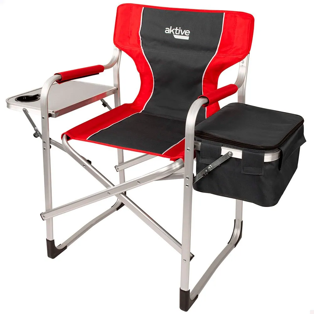 Aktive Aluminium Mit Tablett Und Isoliertascheregiestuhl, Black / red, One Size Aktive Aluminium Mit Tablett Und Isoliertascheregiestuhl, Black / red, One Size