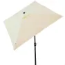 Aktive Aluminium Quadratischer Sonnenschirm Mit Uv-schutz Für Hohen Mast 270x270 Cm 38 Mm 260 Cm, Beige, One Size