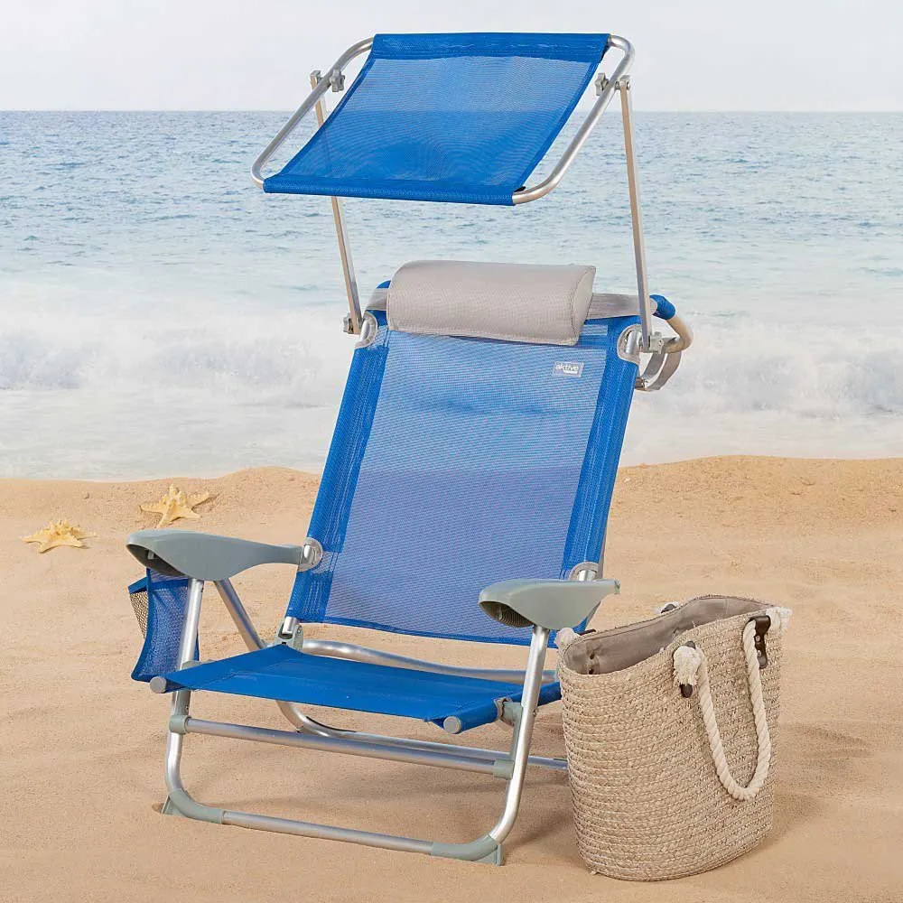 Aktive Aluminium Regenschirm + Tasche + Griff Fester Klappstuhl 83x60x 20/71 Cm, Multicolour, 83 x 60 x 20/71cm Aktive Aluminium Regenschirm + Tasche + Griff Fester Klappstuhl 83x60x 20/71 Cm, Multicolour, 83 x 60 x 20/71cm