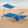 Aktive Aluminium Regenschirm + Tasche + Griff Fester Klappstuhl 83x60x 20/71 Cm, Multicolour, 83 x 60 x 20/71cm