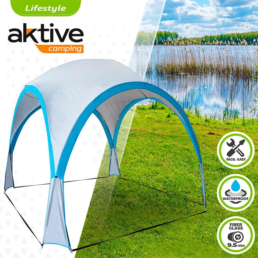 Aktive Camping Markise, Grey / blue, One Size
