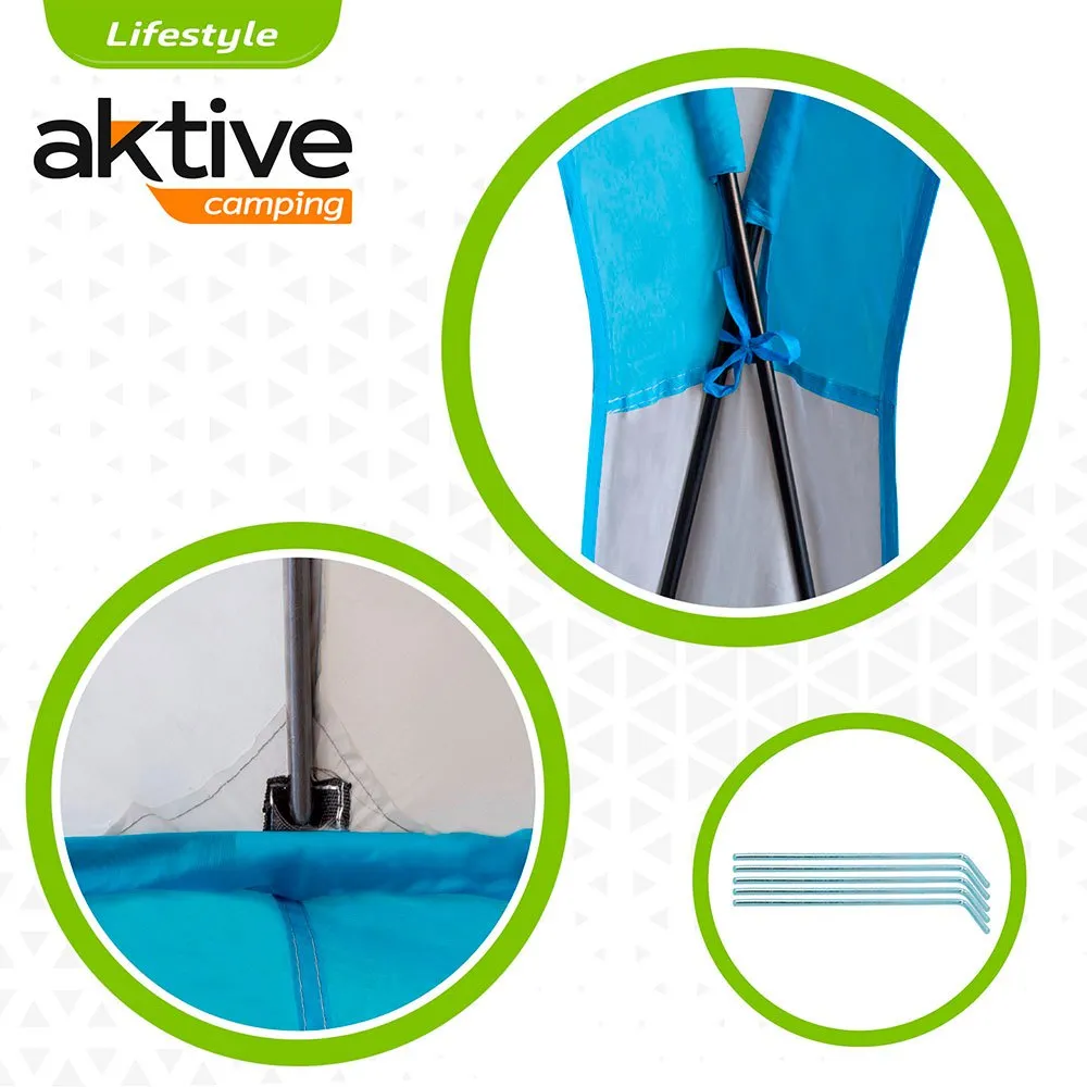 Aktive Camping Markise, Grey / blue, One Size