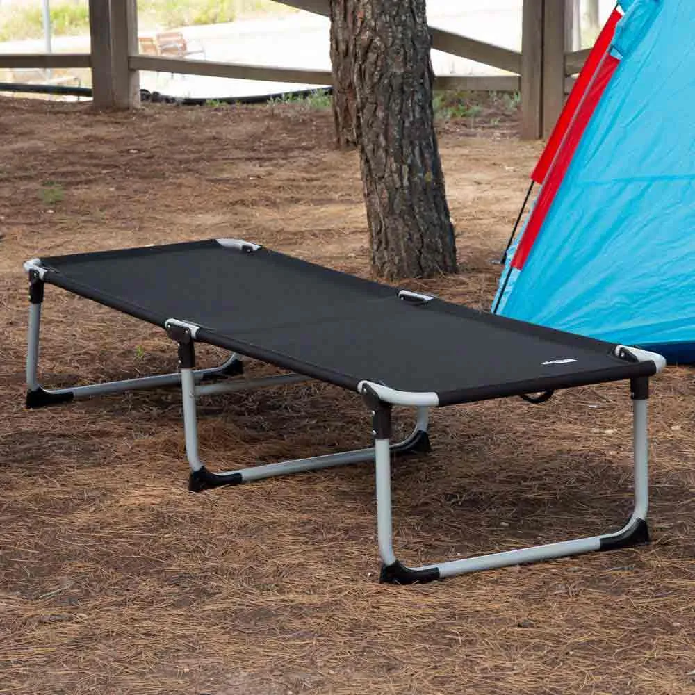 Aktive Campingbett, Black, One Size Aktive Campingbett, Black, One Size