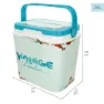Aktive Classic 24l Steife Tragbare Kühlbox, Multicolour, One Size