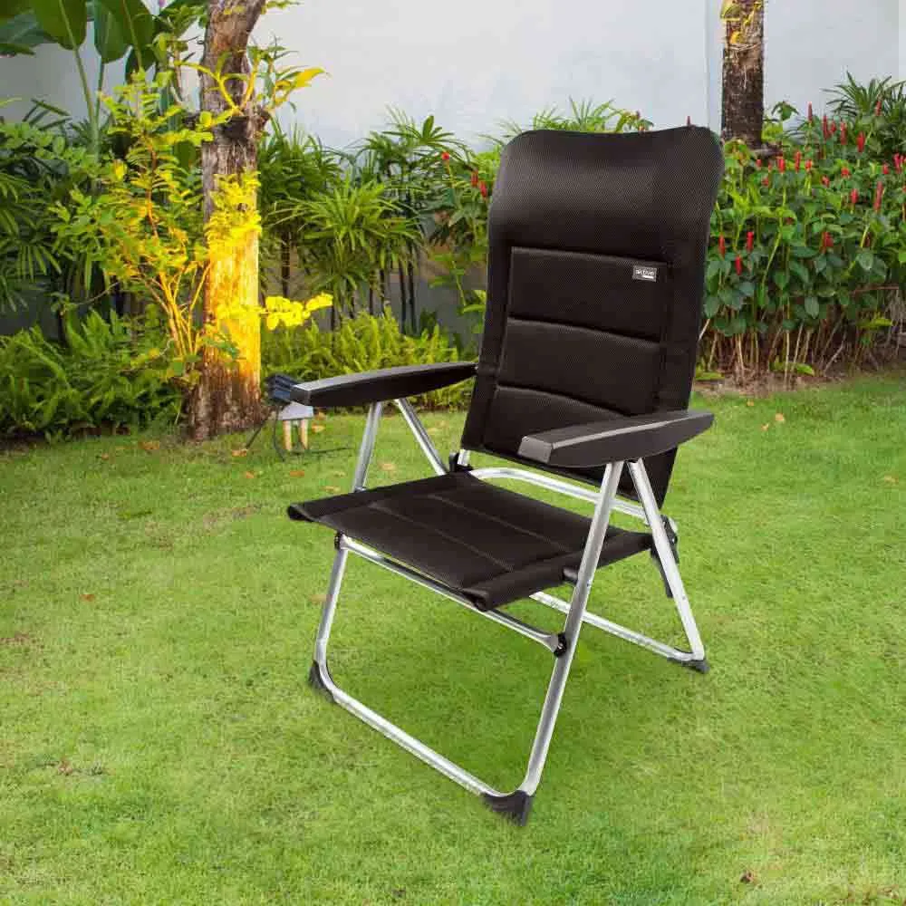 Aktive Deluxe Multipositions-klappstuhl Refurbished unisex, Black, 65 x 48 x 4cm Aktive Deluxe Multipositions-klappstuhl Refurbished unisex, Black, 65 x 48 x 4cm