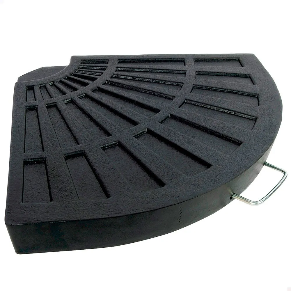 Aktive Dreieckiger Sonnenschirmständer Aus Polyresin, Black, 47 x 64 x 4cm Aktive Dreieckiger Sonnenschirmständer Aus Polyresin, Black, 47 x 64 x 4cm