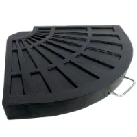 Aktive Dreieckiger Sonnenschirmständer Aus Polyresin unisex