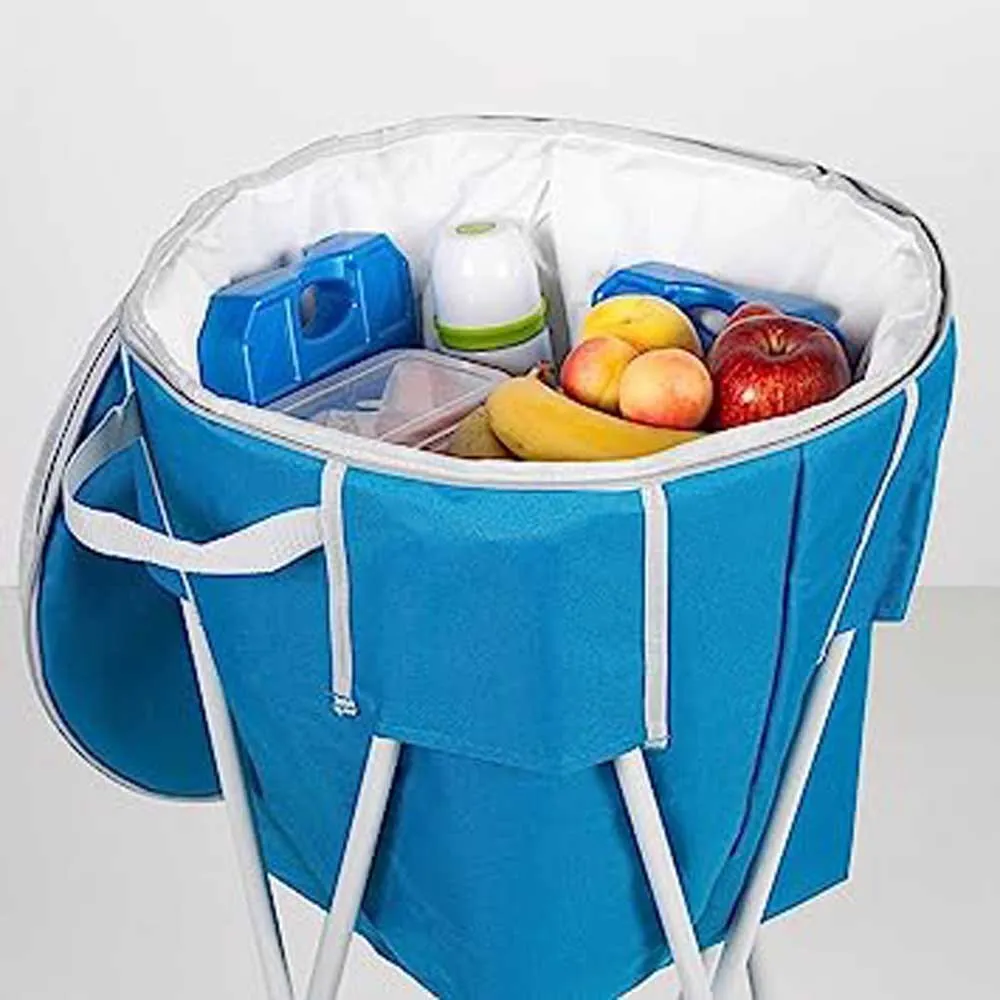 Aktive Faltbare Kühlbox Mit Ständer, Blue, One Size Aktive Faltbare Kühlbox Mit Ständer, Blue, One Size