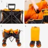 Aktive Faltbarer Bollerwagen Mit 360°-drehung