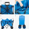 Aktive Faltbarer Bollerwagen Mit 360°-drehung unisex