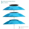 Aktive Faltbarer Sonnenschirm Mit Uv50 200 Cm, Blue, One Size