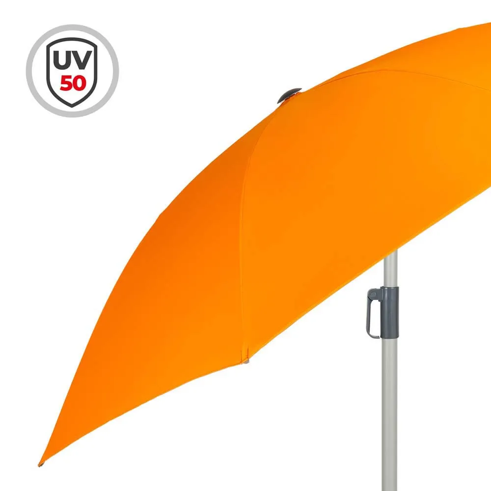 Aktive Faltbarer Sonnenschirm Mit Uv50 220 Cm, Orange, One Size Aktive Faltbarer Sonnenschirm Mit Uv50 220 Cm, Orange, One Size