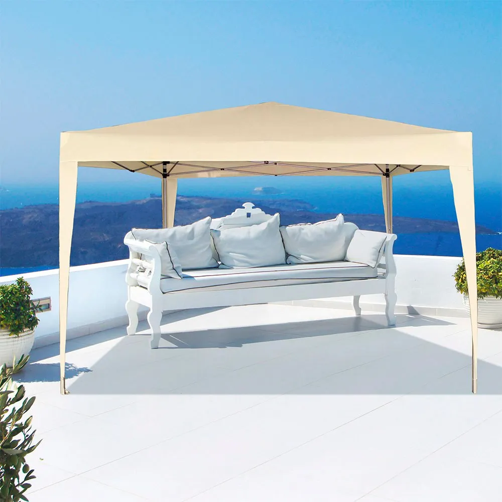 Aktive Faltpavillon 300x300x240 Cm, Beige, One Size Aktive Faltpavillon 300x300x240 Cm, Beige, One Size