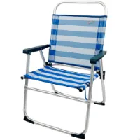 Aktive Fester Klappstuhl Aus Aluminium 56x50x88 Cm unisex Aktive Fester Klappstuhl Aus Aluminium 56x50x88 Cm unisex