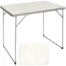 Aktive Folding Camping 80x60x70 Cm Tisch, White, One Size
