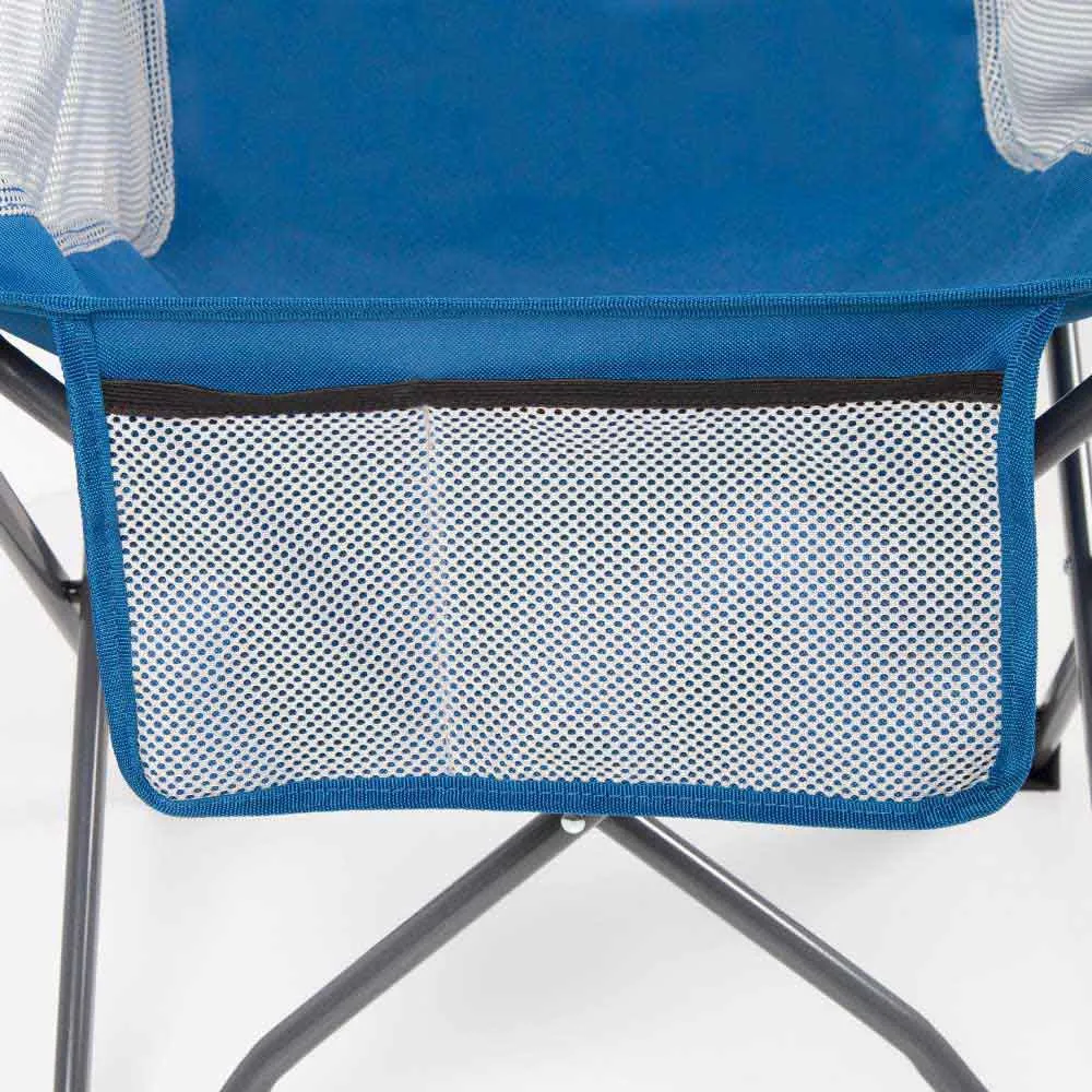 Aktive Folding Camping With Cup Holder & Pocket Stuhl, Coral, 64 x 73 x 8cm Aktive Folding Camping With Cup Holder & Pocket Stuhl, Coral, 64 x 73 x 8cm