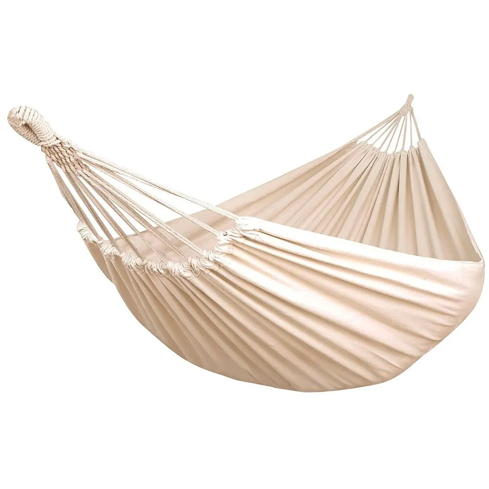 Aktive Garden Or Camping Hängematte, Beige, 220 x 150cm Aktive Garden Or Camping Hängematte, Beige, 220 x 150cm