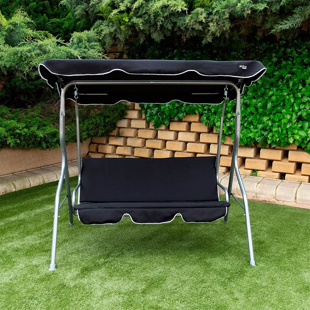 Aktive Gartenschaukel 180x107x160 Cm, Black, One Size Aktive Gartenschaukel 180x107x160 Cm, Black, One Size