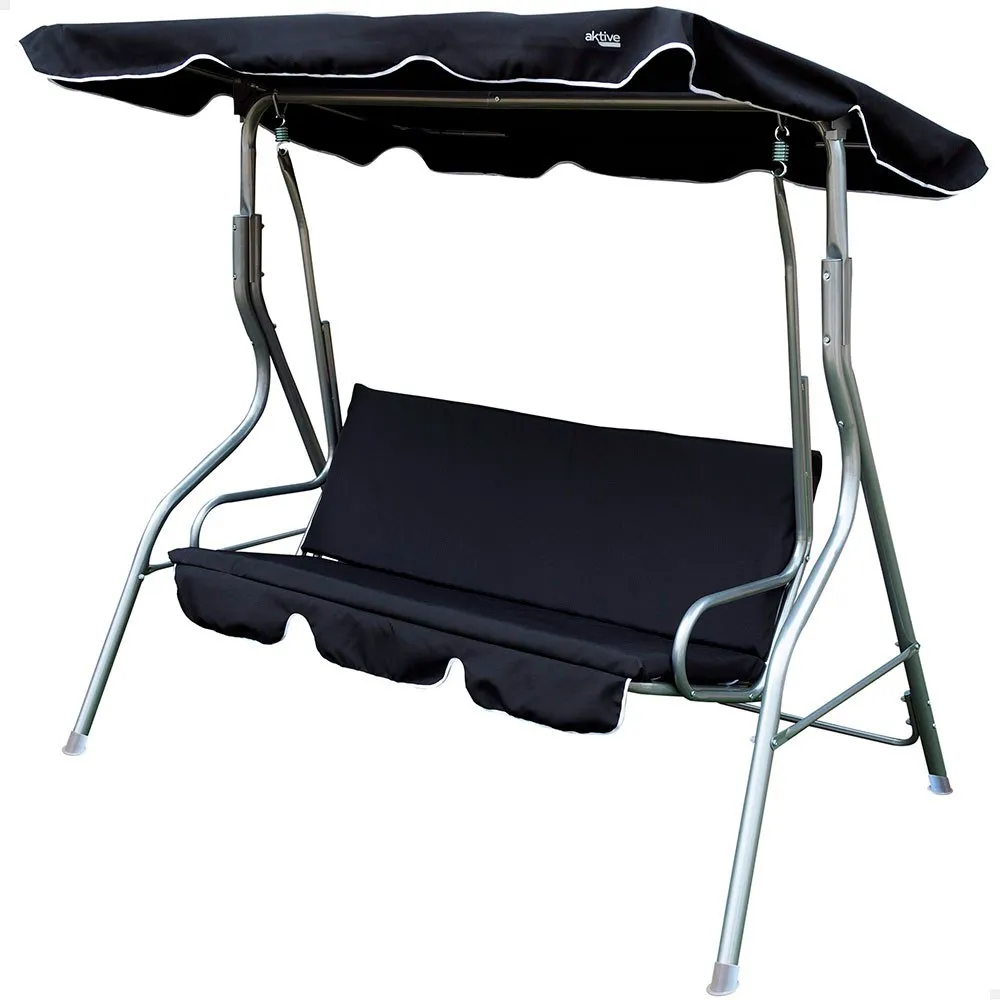 Aktive Gartenschaukel 180x107x160 Cm, Black, One Size Aktive Gartenschaukel 180x107x160 Cm, Black, One Size