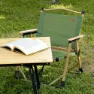 Aktive Glamping 52x45x62 Cm Low Stuhl, Green / brown, One Size