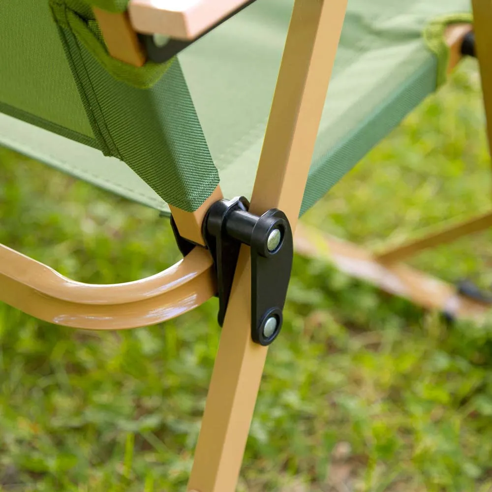 Aktive Glamping 53x53x77 Cm Stuhl, Green / brown, One Size Aktive Glamping 53x53x77 Cm Stuhl, Green / brown, One Size