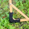 Aktive Glamping 53x53x77 Cm Stuhl, Green / brown, One Size