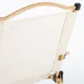 Aktive Glamping Hochklappstuhl, Beige, 61 x 54 x x 40-77cm