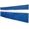 Aktive Good Views 130x440 Cm Windschutzscheibe Zaun Strand, Blue / clear, One Size