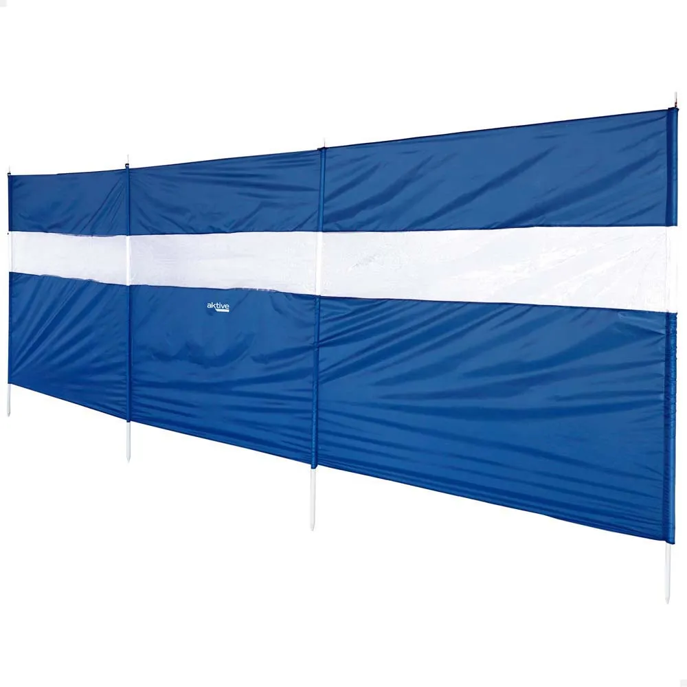 Aktive Good Views 130x440 Cm Windschutzscheibe Zaun Strand, Blue / clear, One Size Aktive Good Views 130x440 Cm Windschutzscheibe Zaun Strand, Blue / clear, One Size