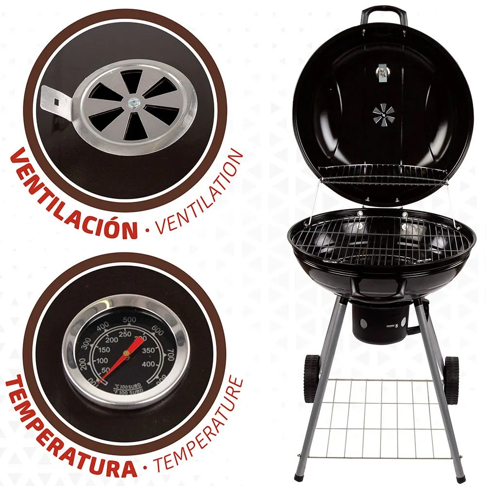 Aktive Grillfest 57x86 Cm, Black, One Size Aktive Grillfest 57x86 Cm, Black, One Size
