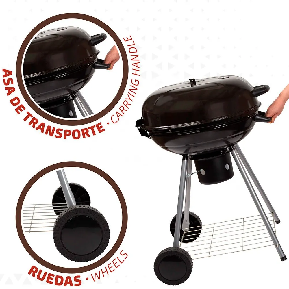 Aktive Grillfest 57x86 Cm, Black, One Size Aktive Grillfest 57x86 Cm, Black, One Size