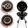 Aktive Grillfest 57x86 Cm, Black, One Size