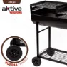 Aktive Grillfest 97x42x96 Cm Refurbished, Black, One Size