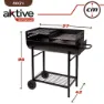 Aktive Grillfest 97x42x96 Cm Refurbished, Black, One Size