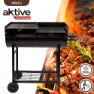 Aktive Grillfest 97x42x96 Cm Refurbished, Black, One Size