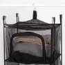 Aktive Hängender Kleiderschrank Organizer 63073, Black, 87 x 38 x 36cm