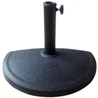 Aktive Halbrunder Sonnenschirmständer Aus Harz Für Den Garten unisex Aktive Halbrunder Sonnenschirmständer Aus Harz Für Den Garten unisex