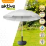 Aktive Halbrunder Sonnenschirmständer Aus Harz Für Den Garten unisex, Black, One Size