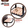 Aktive Holzkohlegrill 100.5x40x88.5 Cm, Black, One Size