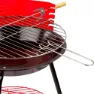 Aktive Holzkohlegrill 36 Cm, Red / black, One Size