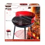 Aktive Holzkohlegrill 36 Cm, Red / black, One Size
