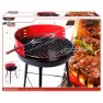 Aktive Holzkohlegrill 42 Cm, Black / red, One Size