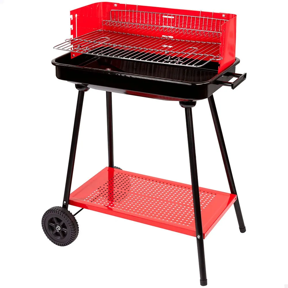 Aktive Holzkohlegrill 66x44x85 Cm, Black, One Size Aktive Holzkohlegrill 66x44x85 Cm, Black, One Size
