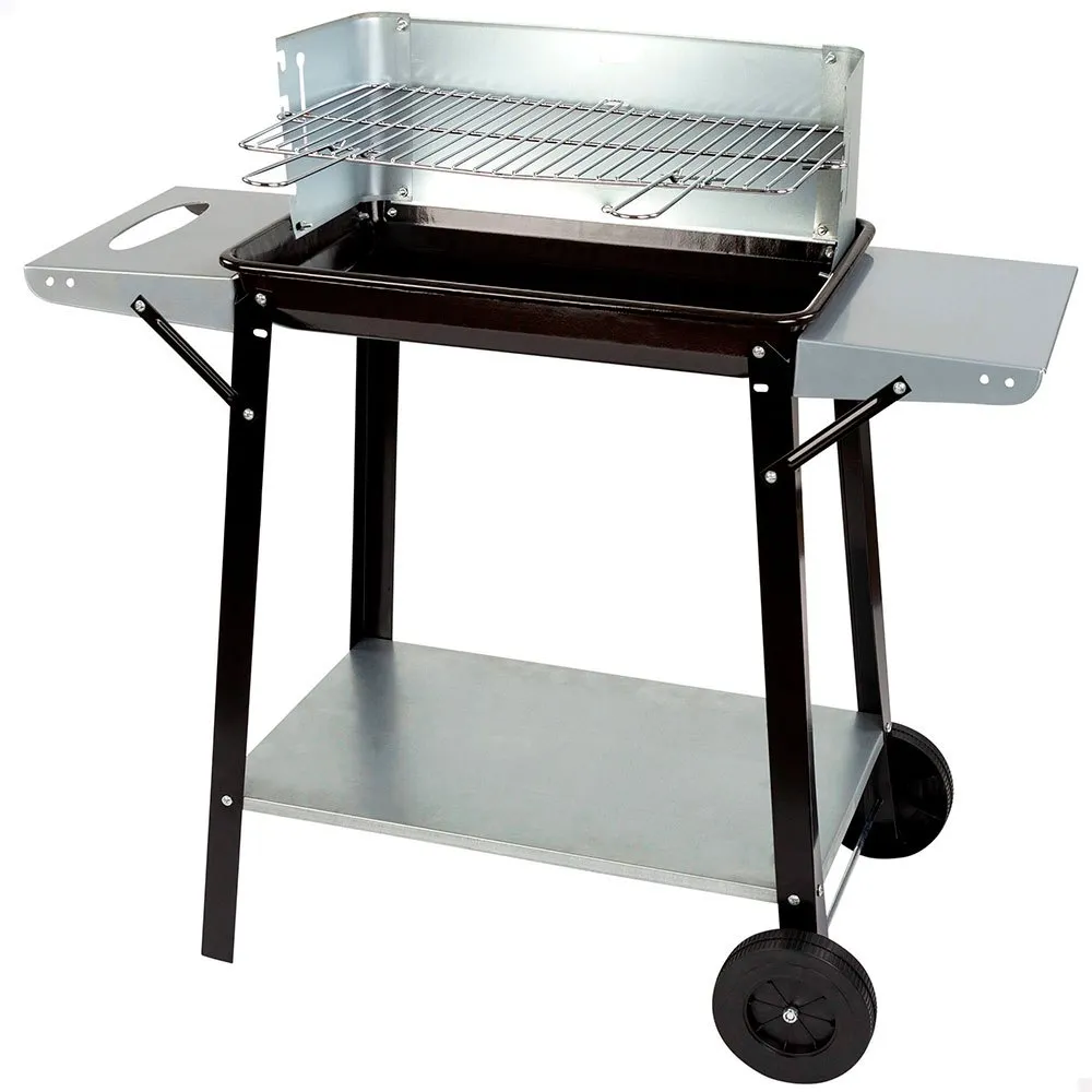 Aktive Holzkohlegrill 90x32x85 Cm, Black, One Size Aktive Holzkohlegrill 90x32x85 Cm, Black, One Size