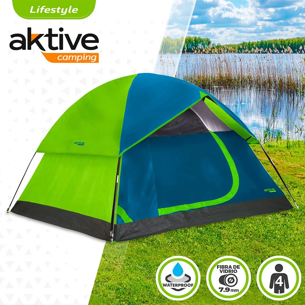 Aktive Iglu 240x210x130 Cm Zelt, Blue / green, 3PL Aktive Iglu 240x210x130 Cm Zelt, Blue / green, 3PL