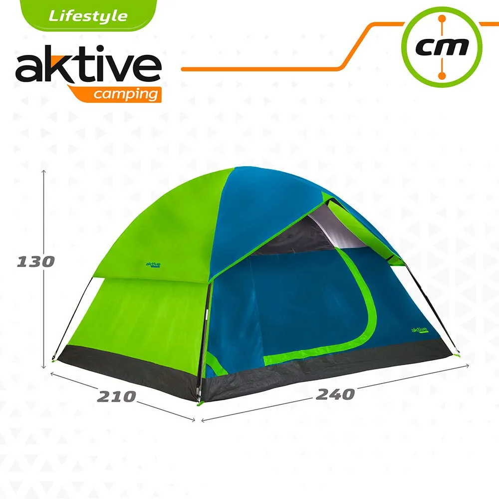 Aktive Iglu 240x210x130 Cm Zelt, Blue / green, 3PL Aktive Iglu 240x210x130 Cm Zelt, Blue / green, 3PL
