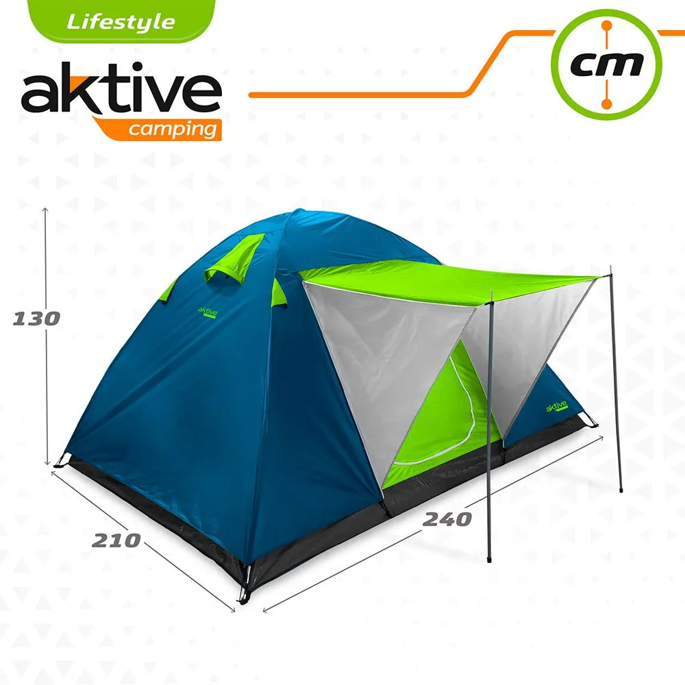 Aktive Iglu Zelt, Blue / green, 4PL Aktive Iglu Zelt, Blue / green, 4PL
