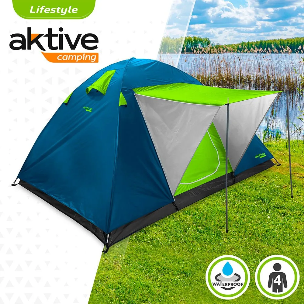 Aktive Iglu Zelt, Blue / green, 4PL Aktive Iglu Zelt, Blue / green, 4PL