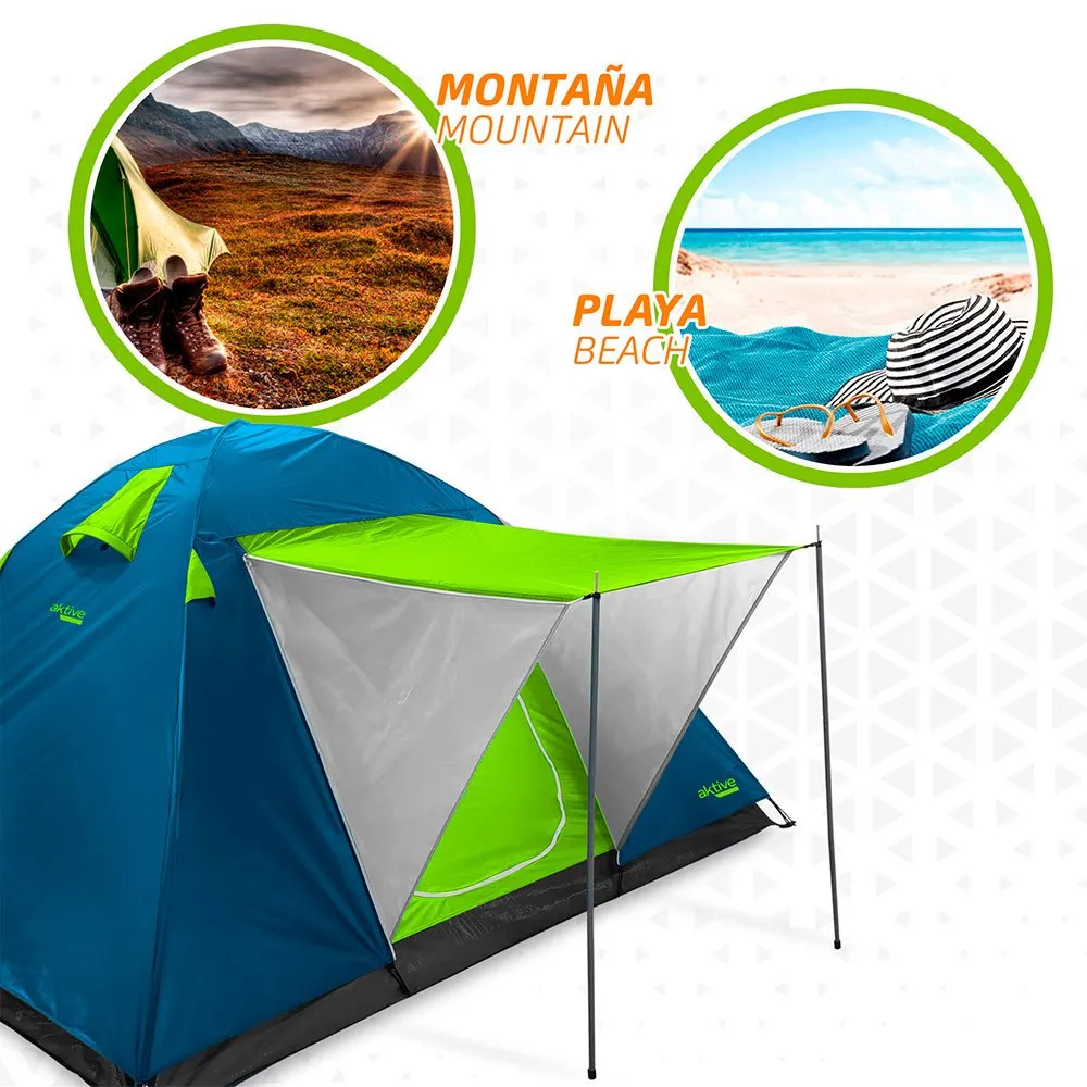 Aktive Iglu Zelt, Blue / green, 4PL Aktive Iglu Zelt, Blue / green, 4PL