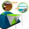 Aktive Iglu Zelt, Blue / green, 4PL